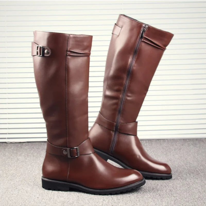Funki Findz | Boots | Women's Leatherr British Style Riding Boots
