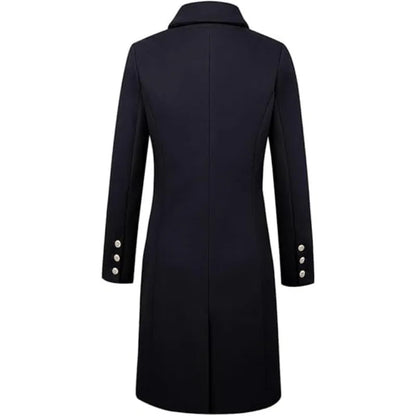 Funki Findz | Jackets | Women's Military Style Buttoned Overcoat