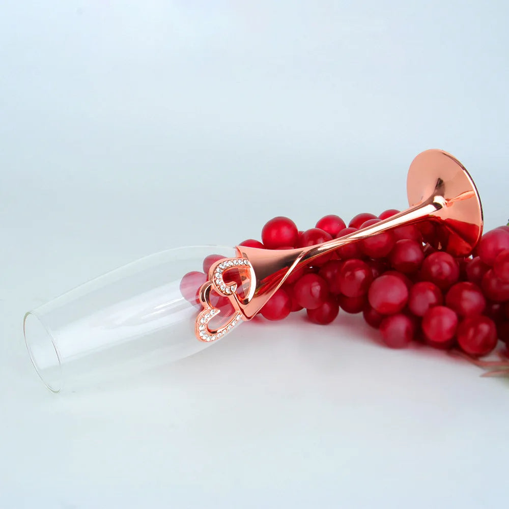 Funki Findz | Glasses | Wedding Champagne Glasses | Toast x 2