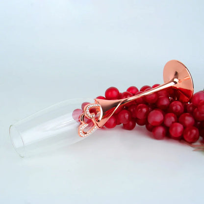 Funki Findz | Glasses | Wedding Champagne Glasses | Toast x 2
