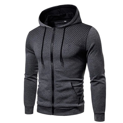 Funki Findz | Sweaters | Men's Zip Up Tie Up Hoodie Pullovers