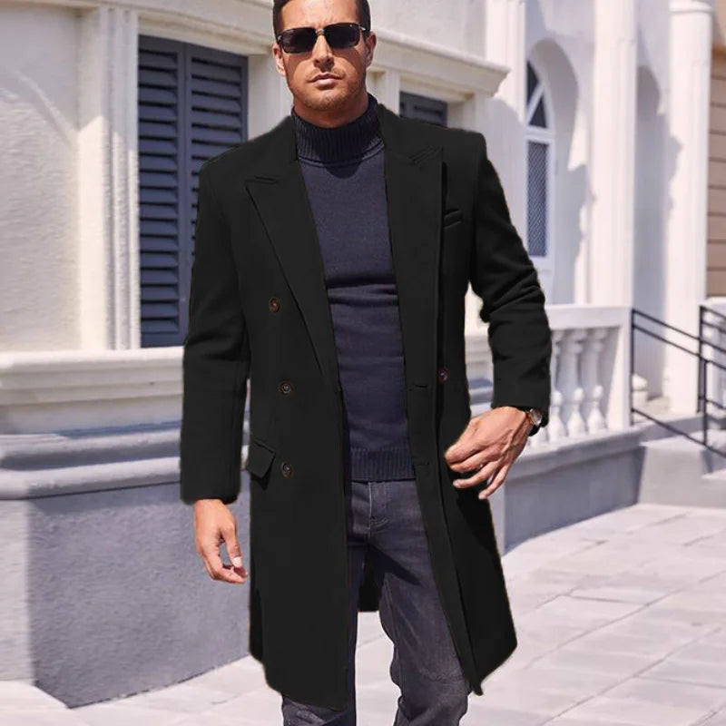Funki Findz | Jackets | Men's Stylish Business Casual Overcoat
