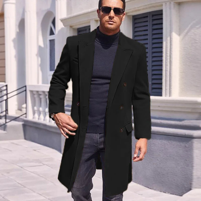 Funki Findz | Jackets | Men's Stylish Business Casual Overcoat