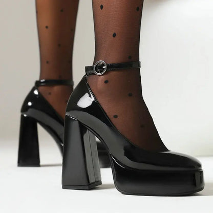 Funki Findz | Shoes | Women's High Formal Mary Jane Platforms