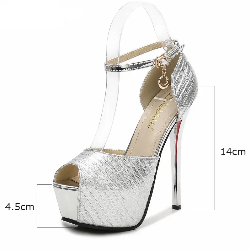 Funki Findz | Shoes | Women's Super High Bling Party Platforms