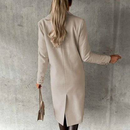 Funki Findz | Jackets | Women's Double Breasted Long Overcoat