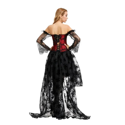 Funki Findz | Dresses | Women's Gothic Punk Corset Skirt Sets