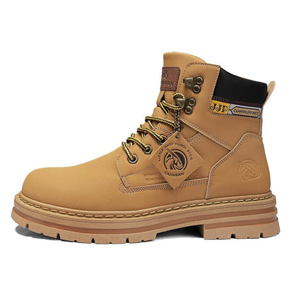 Funki Findz | Boots | Men's High Top Boots Leather Work Boots