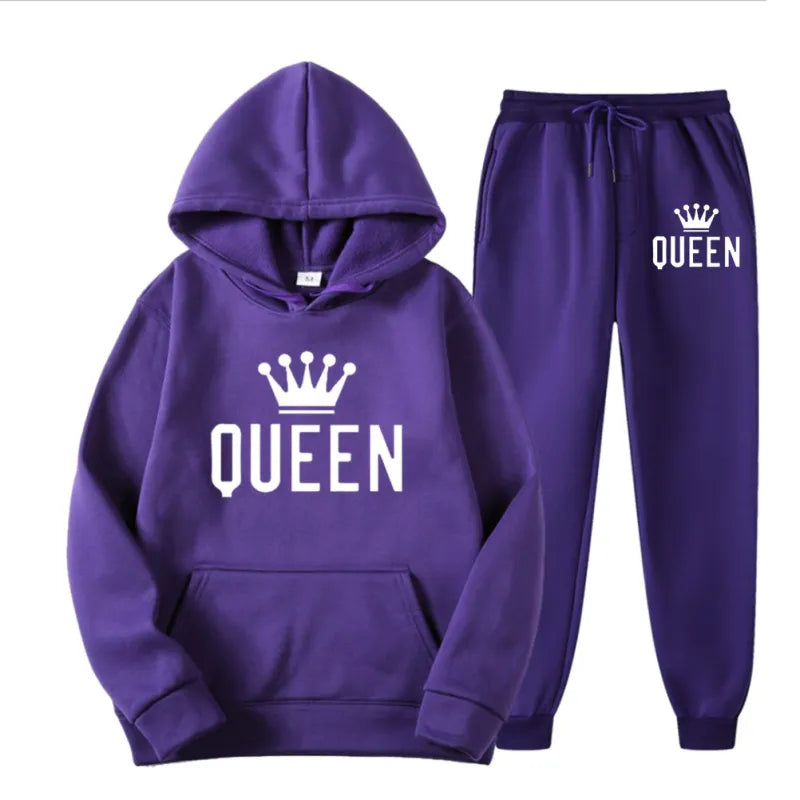 Funki Findz | Activewear | Women's Queen Hooded Sweat Suit