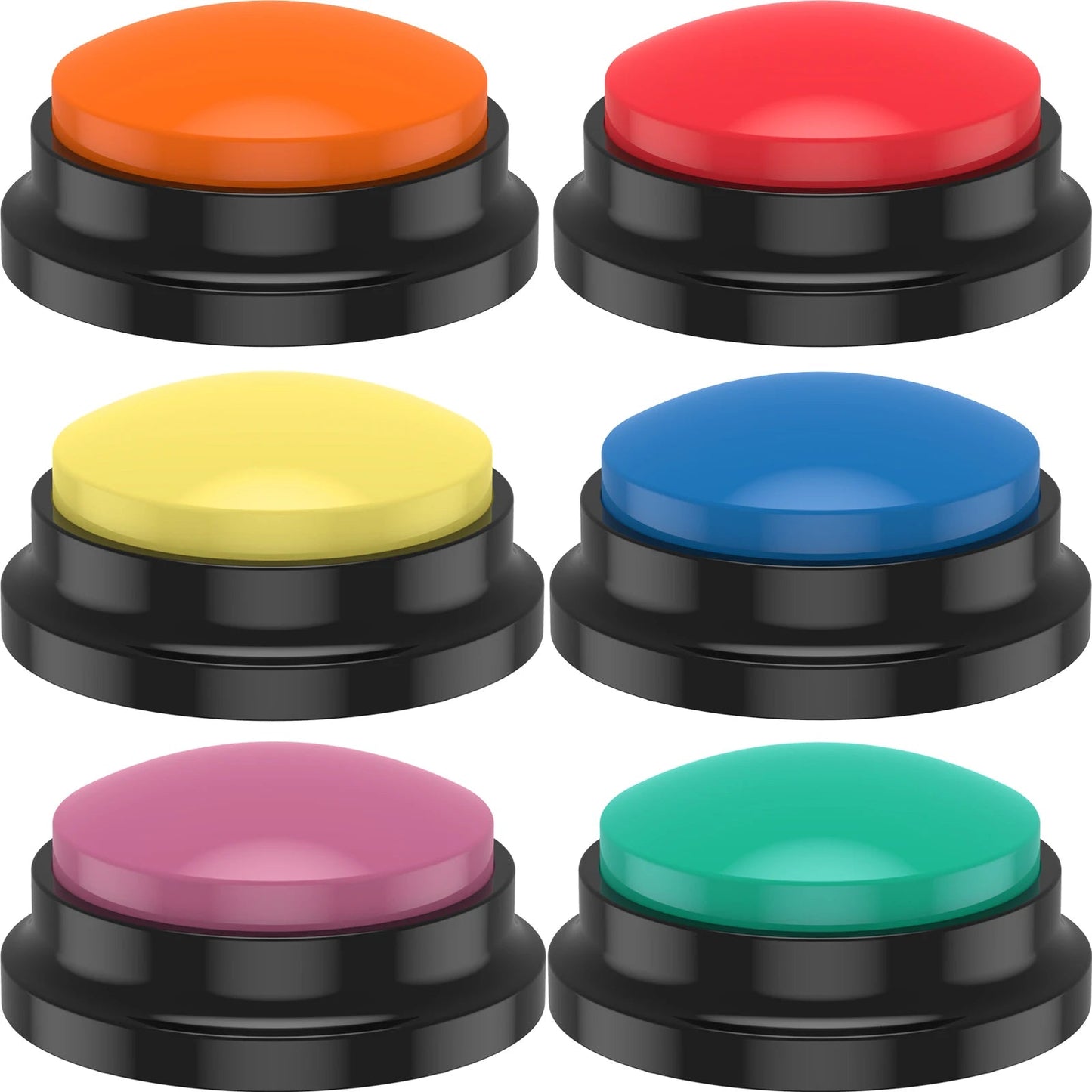 Funki Findz | Pet Toys | Recordable Button Learning Aid for Kids, Pets