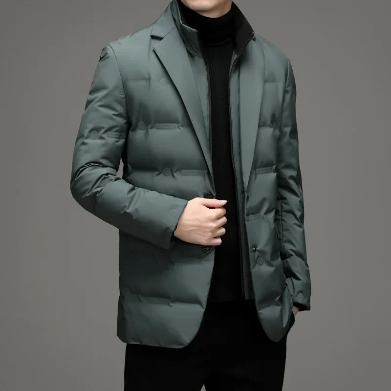 Funki Findz | Jackets | Men's Winter Warm Down Dress Blazer