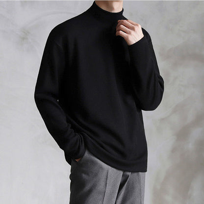 Funki Findz | Sweaters | Men's Thin Lightweight Mock Turtleneck