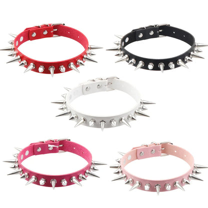 Funki Findz | Necklaces | Women's Spike Collar Gothic Necklace