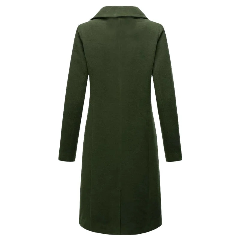 Funki Findz | Jackets | Women's Slim Fit Double Breast Overcoat