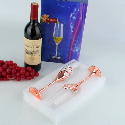 Funki Findz | Glasses | Wedding Champagne Glasses | Toast x 2