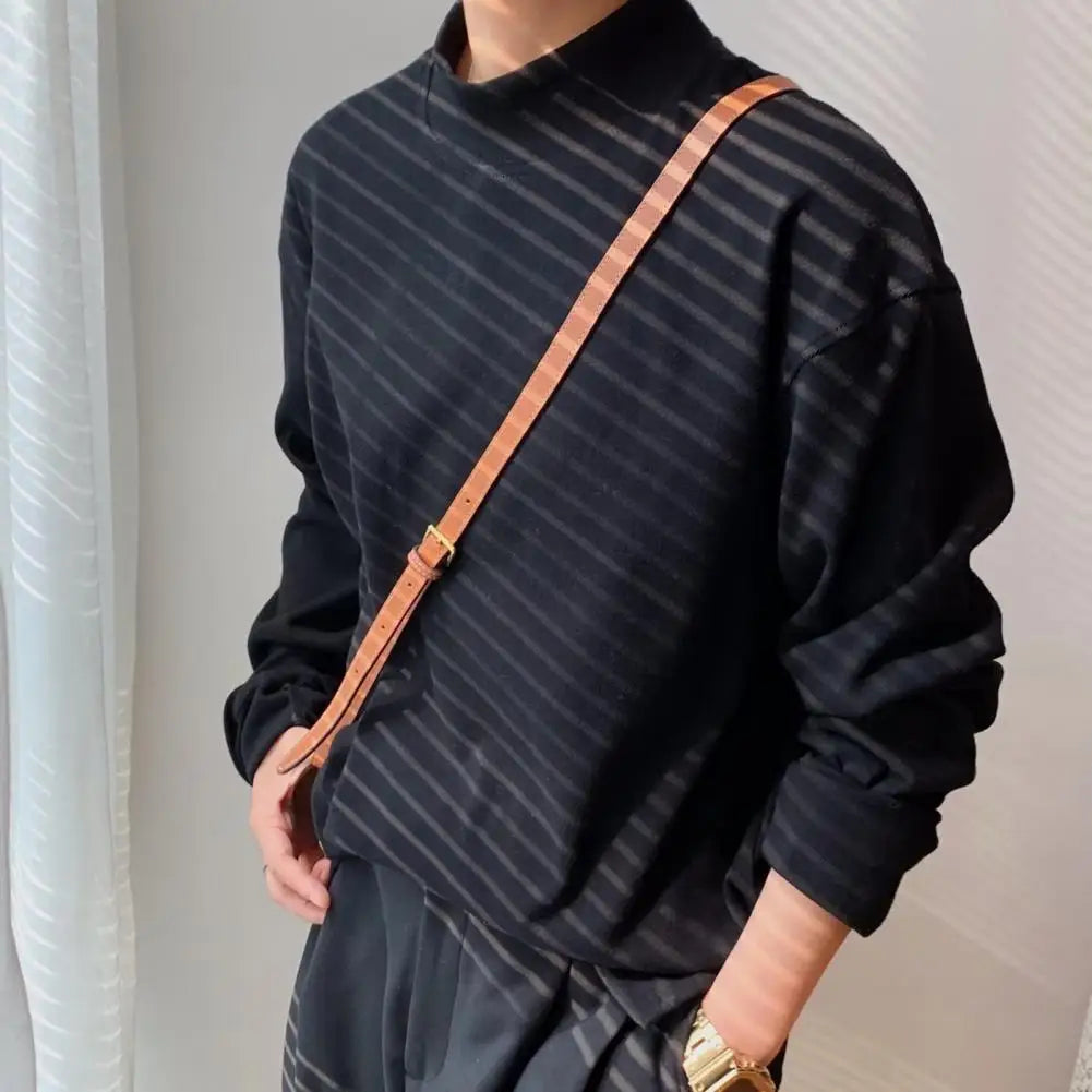 Funki Findz | Sweaters | Men's Thin Lightweight Mock Turtleneck