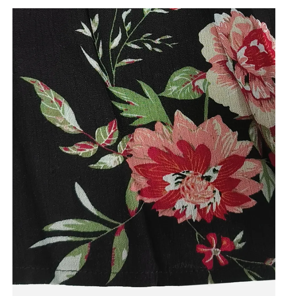 Funki Findz | Dresses | Women's Plus Floral Flare Sleeve Dress