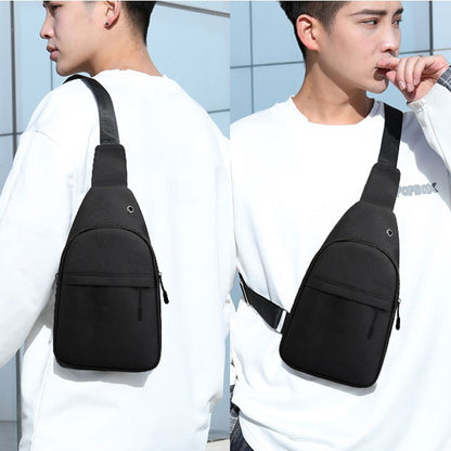 Funki Findz | Bags | Canvas Multi Pocket Crossbody Chest Bag