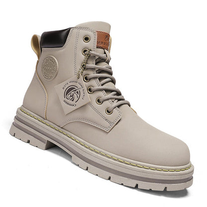 Funki Findz | Boots | Men's High Top Boots Leather Work Boots