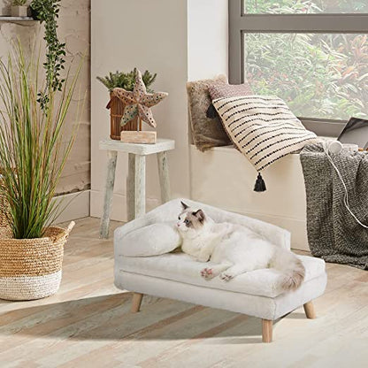 Funki Findz | Pet Beds | Luxury Dog Cat Raised Chaise Lounge