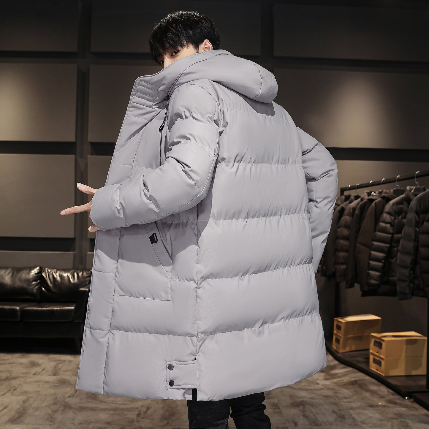 Funki Findz | Jackets | Men's Thick Mid-Length Winter Parkas