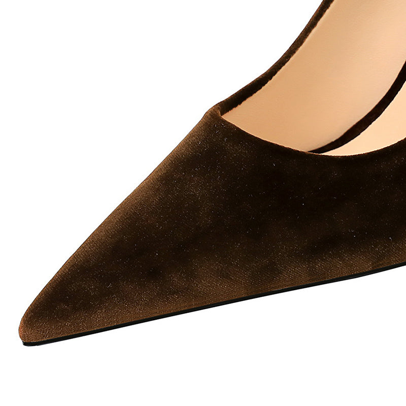 Funki Findz | Shoes | Women's Suede Fashion High Heel Stiletto
