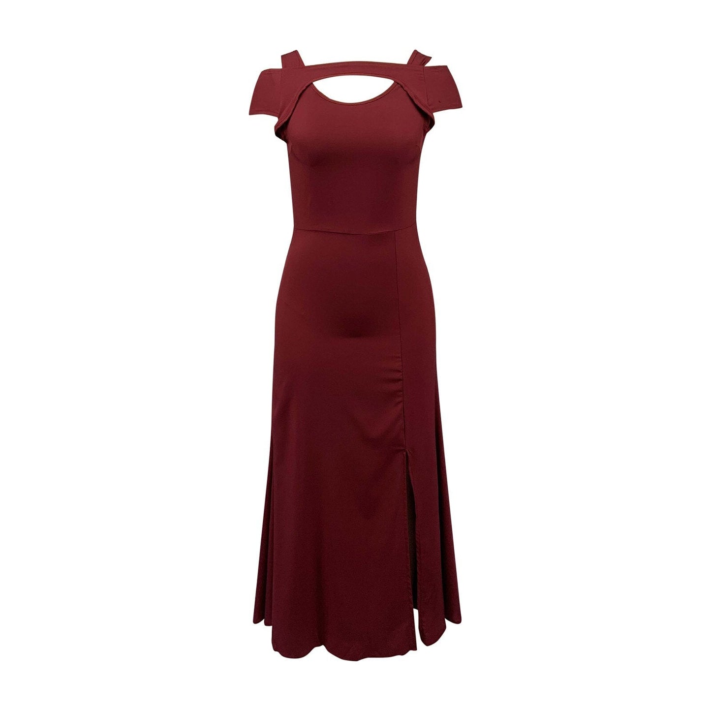 Funki Findz | Dresses | Women's Off Shoulder Long Slim Dress