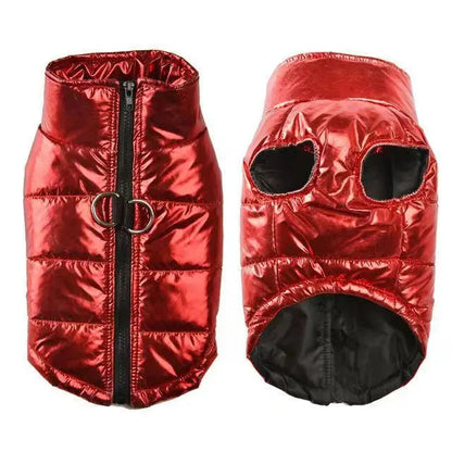 Funki Findz | Dog Jackets | Gold Fluro Zip Up Vest | Dog Harness