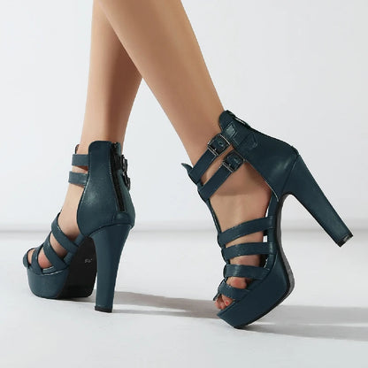 Funki Findz | Shoes | Women's Platform Gladiator Stilettos
