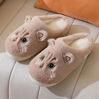Funki Findz | Shoes | Women's Cute Cozy Cartoon Cat Slippers