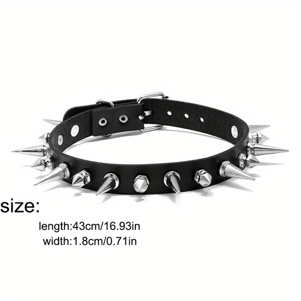 Funki Findz | Necklaces | Women's Spike Collar Gothic Necklace
