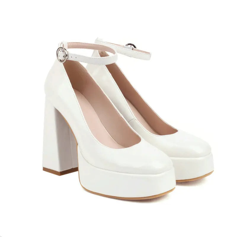 Funki Findz | Shoes | Women's High Formal Mary Jane Platforms