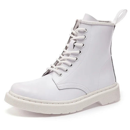 Funki Findz | Boots | Unisex Genuine Leather Lace Up Ankle Boot
