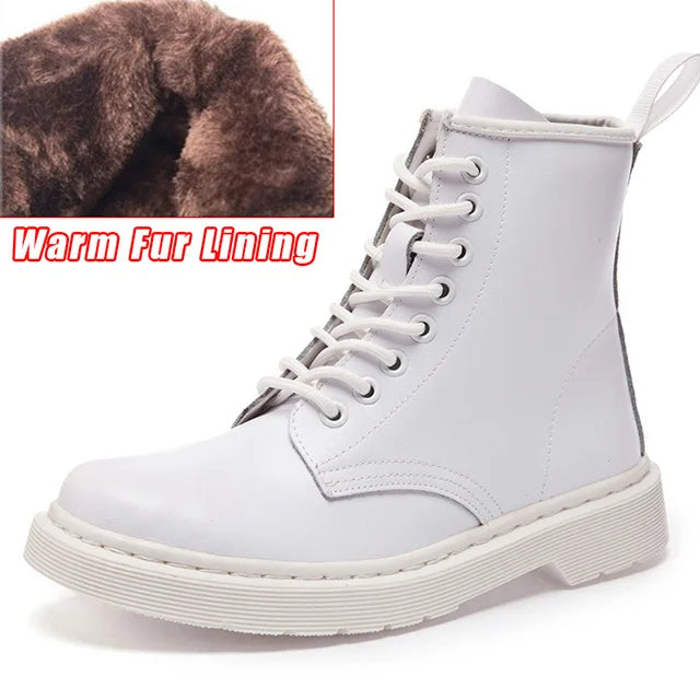 Funki Findz | Boots | Unisex Genuine Leather Lace Up Ankle Boot