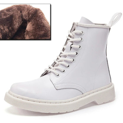 Funki Findz | Boots | Unisex Genuine Leather Lace Up Ankle Boot
