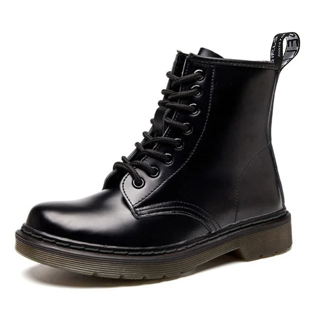 Funki Findz | Boots | Unisex Genuine Leather Lace Up Ankle Boot