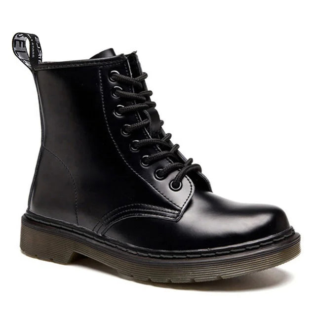 Funki Findz | Boots | Unisex Genuine Leather Lace Up Ankle Boot