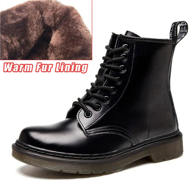 Funki Findz | Boots | Unisex Genuine Leather Lace Up Ankle Boot