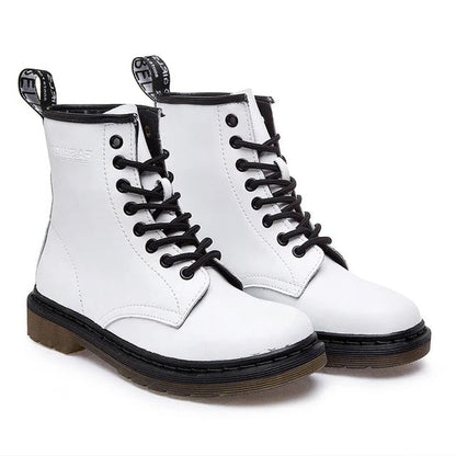 Funki Findz | Boots | Unisex Genuine Leather Lace Up Ankle Boot