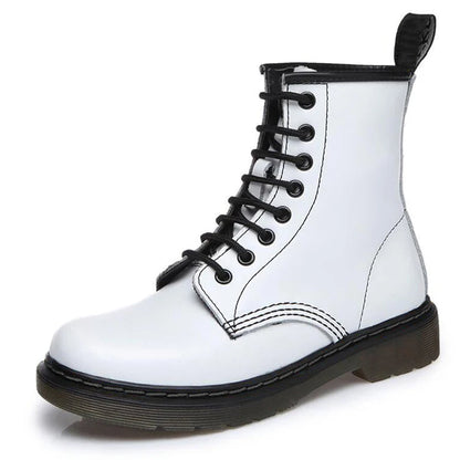 Funki Findz | Boots | Unisex Genuine Leather Lace Up Ankle Boot