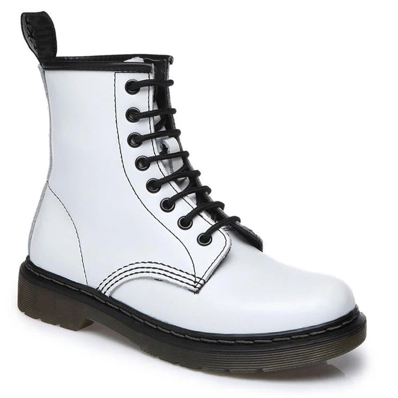 Funki Findz | Boots | Unisex Genuine Leather Lace Up Ankle Boot