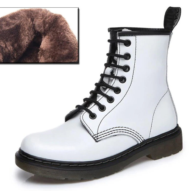 Funki Findz | Boots | Unisex Genuine Leather Lace Up Ankle Boot