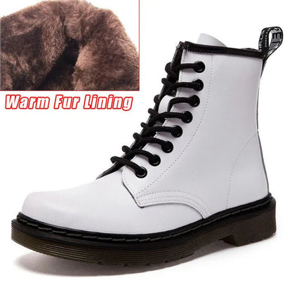 Funki Findz | Boots | Unisex Genuine Leather Lace Up Ankle Boot
