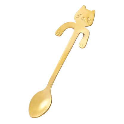 Funki Findz | Spoons | Cat Coffee Spoons | 1 Pcs and 4 Pcs Sets