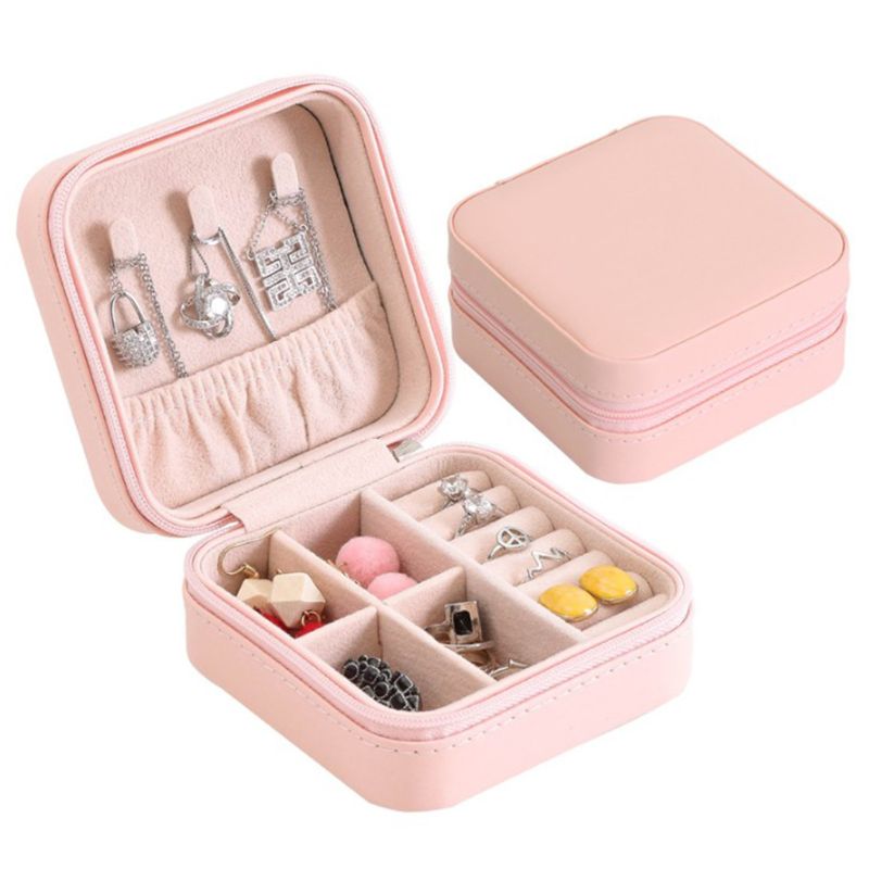 Funki Findz | Jewelry Cases | Travel Jewelry Box | Small Zip Up Box