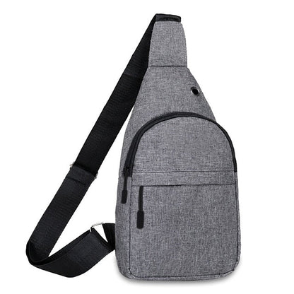 Funki Findz | Bags | Canvas Multi Pocket Crossbody Chest Bag