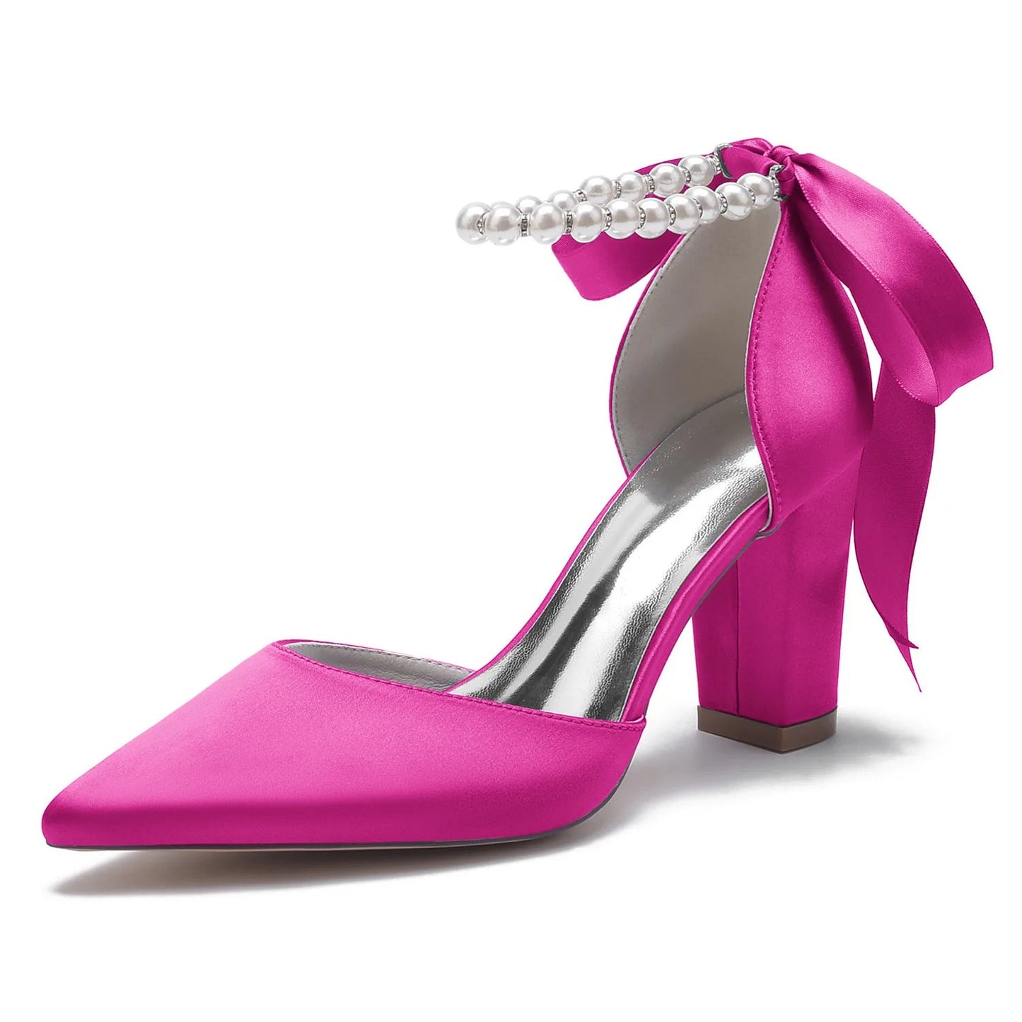 Funki Findz | Shoes | Women's Luxury Satin Tie Bridal Shoes