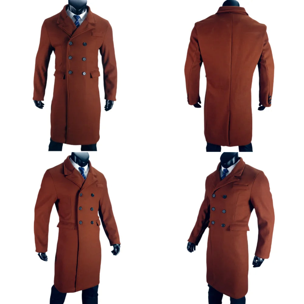 Funki Findz | Jackets | Men's Stylish Business Casual Overcoat