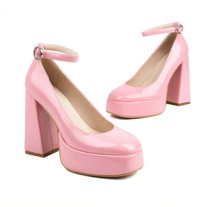 Funki Findz | Shoes | Women's High Formal Mary Jane Platforms