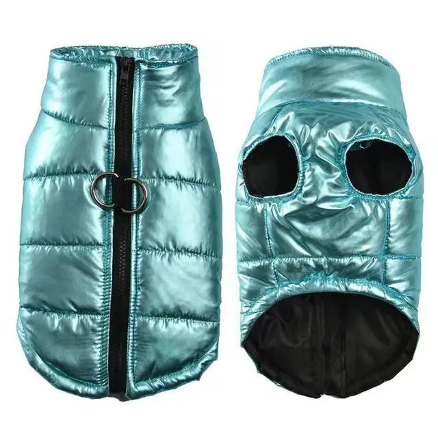 Funki Findz | Dog Jackets | Gold Fluro Zip Up Vest | Dog Harness
